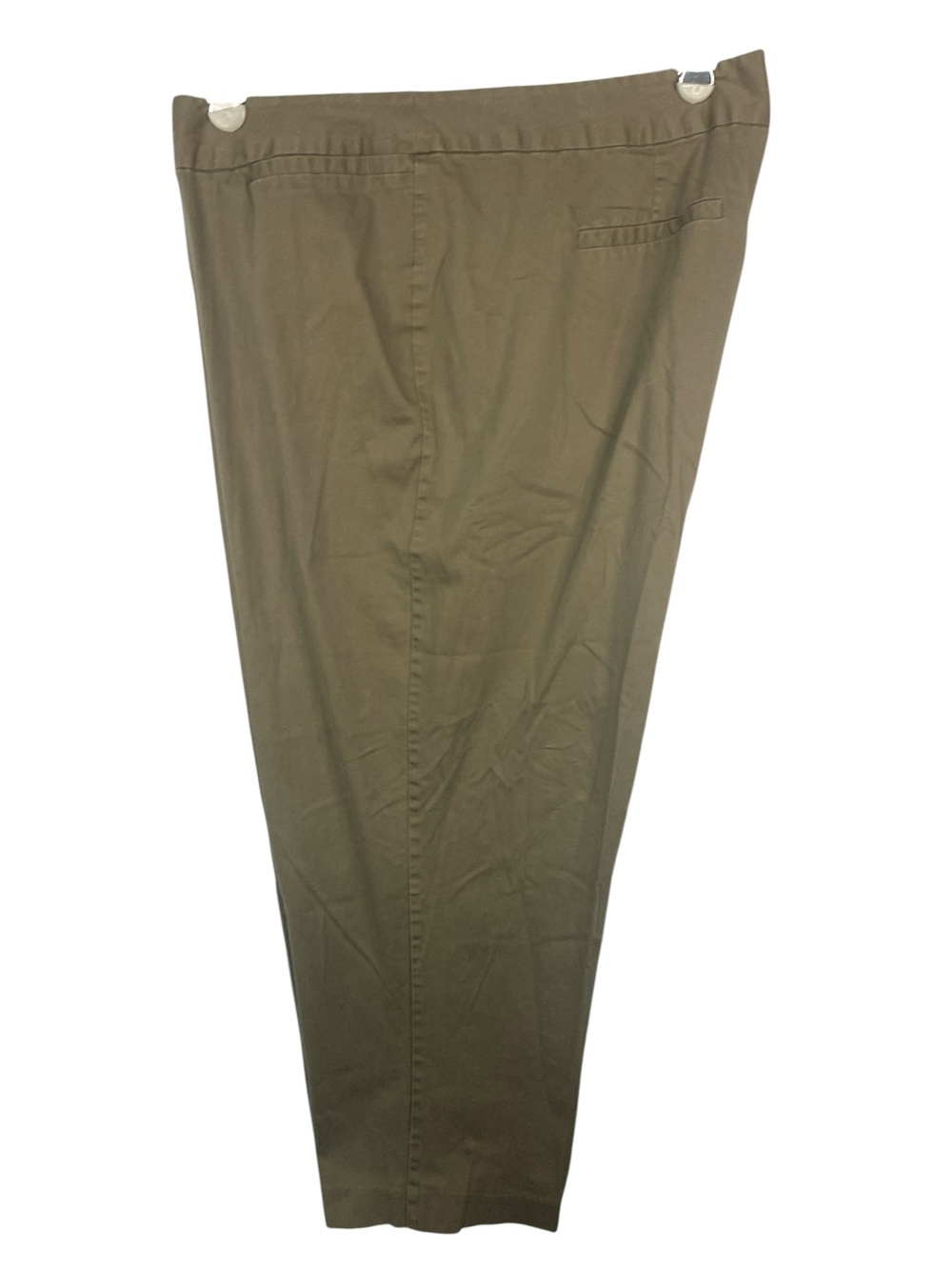Ruby Rd. Woman Khaki Classic Capris Pants Size 20W